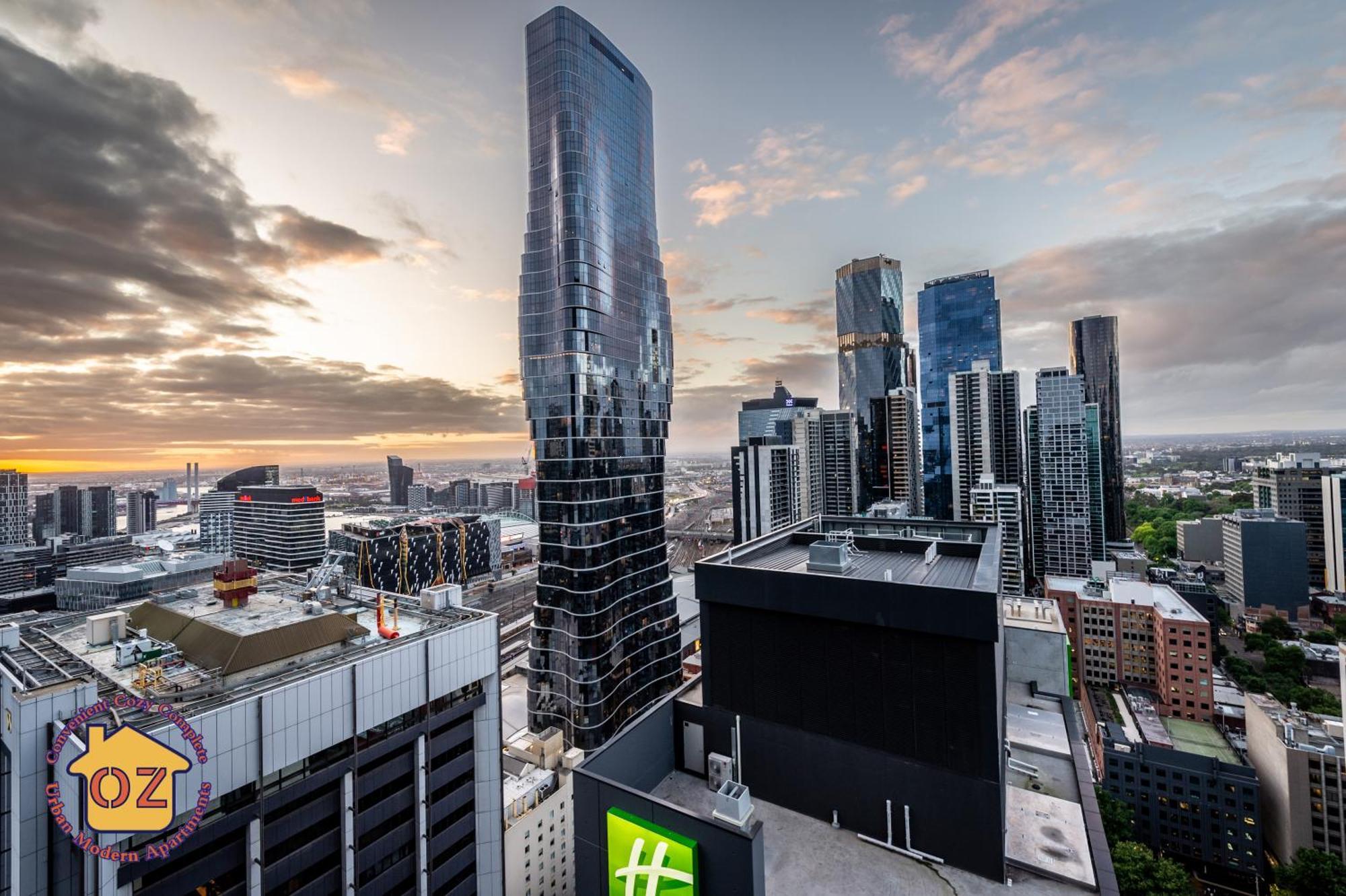 Aussie Escape Apartments-Skyline Collins Tower Melburne Exterior foto