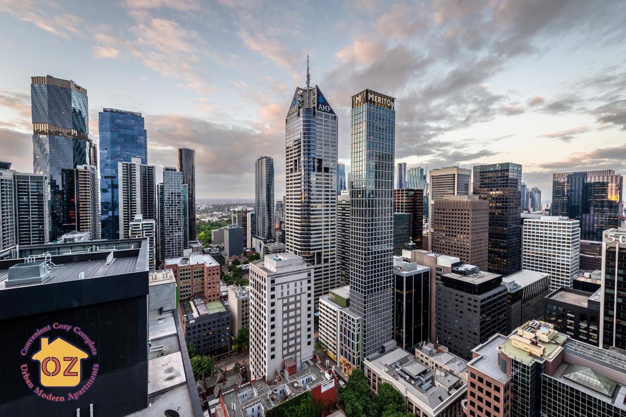 Aussie Escape Apartments-Skyline Collins Tower Melburne Exterior foto